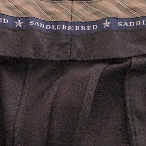 Saddlebred Men’s Black Dress Pants - Picture 4 of 5